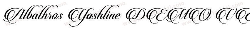 Albathros Yashline DEMO VERSION It字体转换